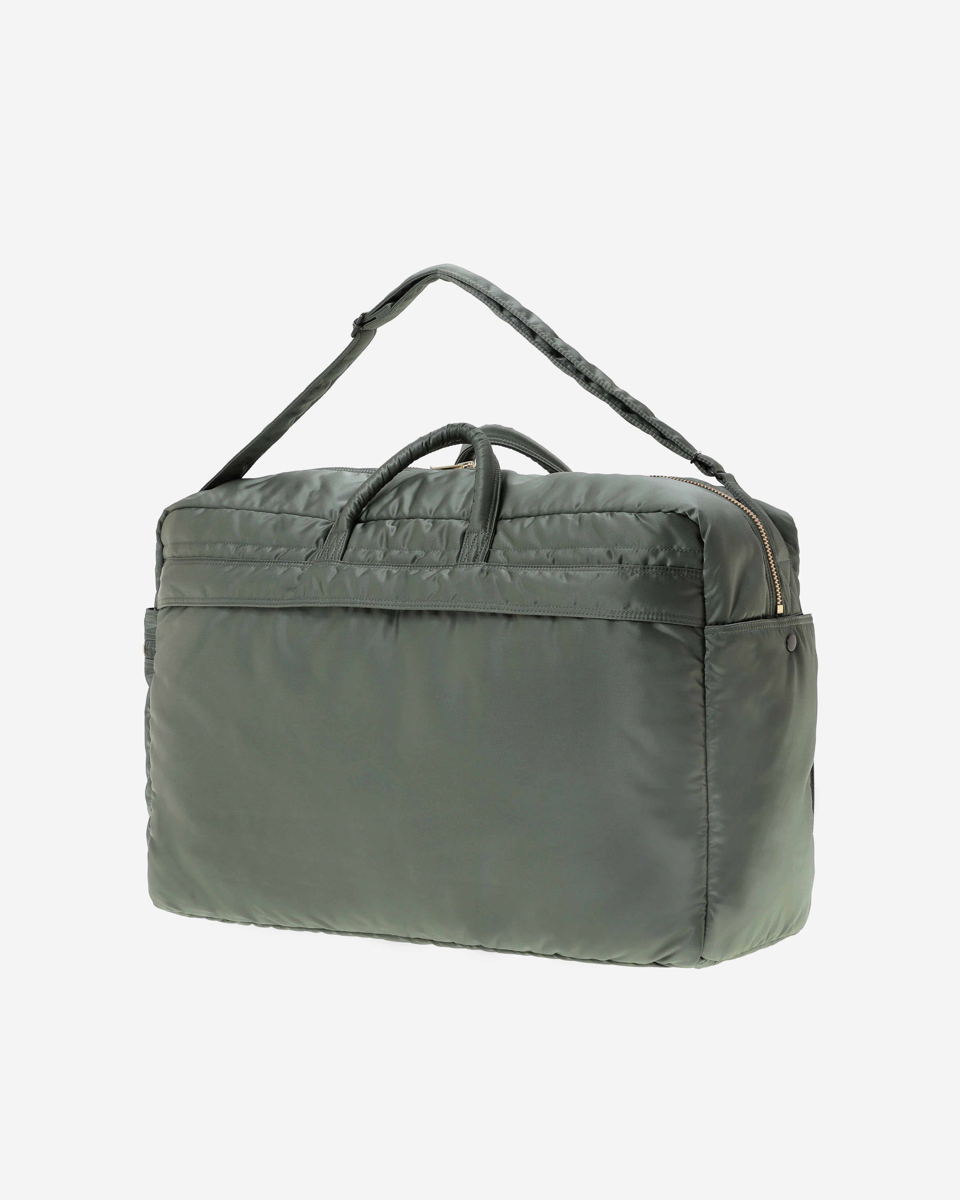 Porter Yoshida & Co.: Tanker Duffle Bag (L) (Green) | Dover Street