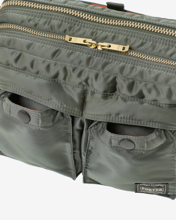 Porter Yoshida & Co. - Tanker Sling Bag w Zip - (Green)