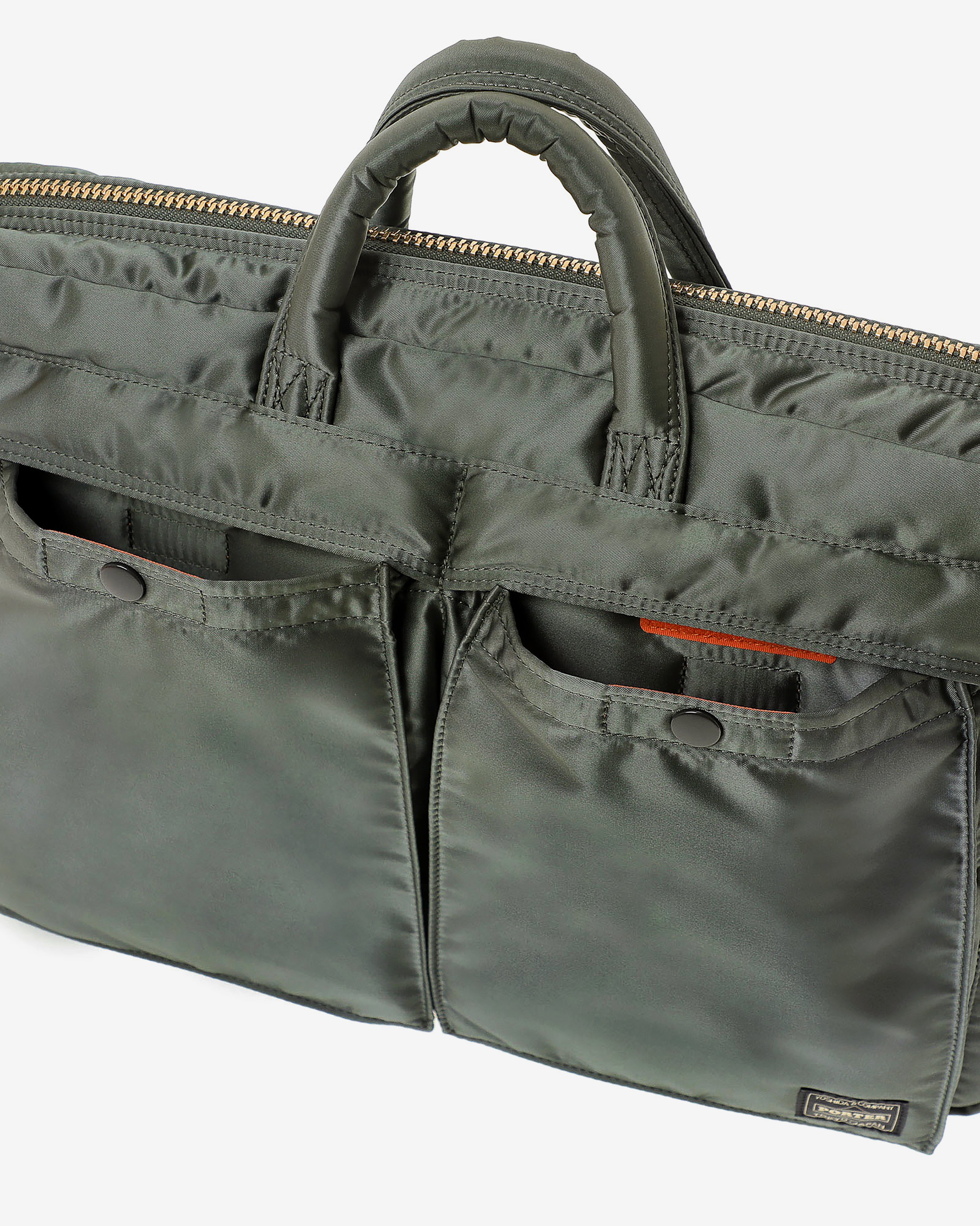 Porter Yoshida & Co.: Tanker 2Way Document Bag (Green) | Dover