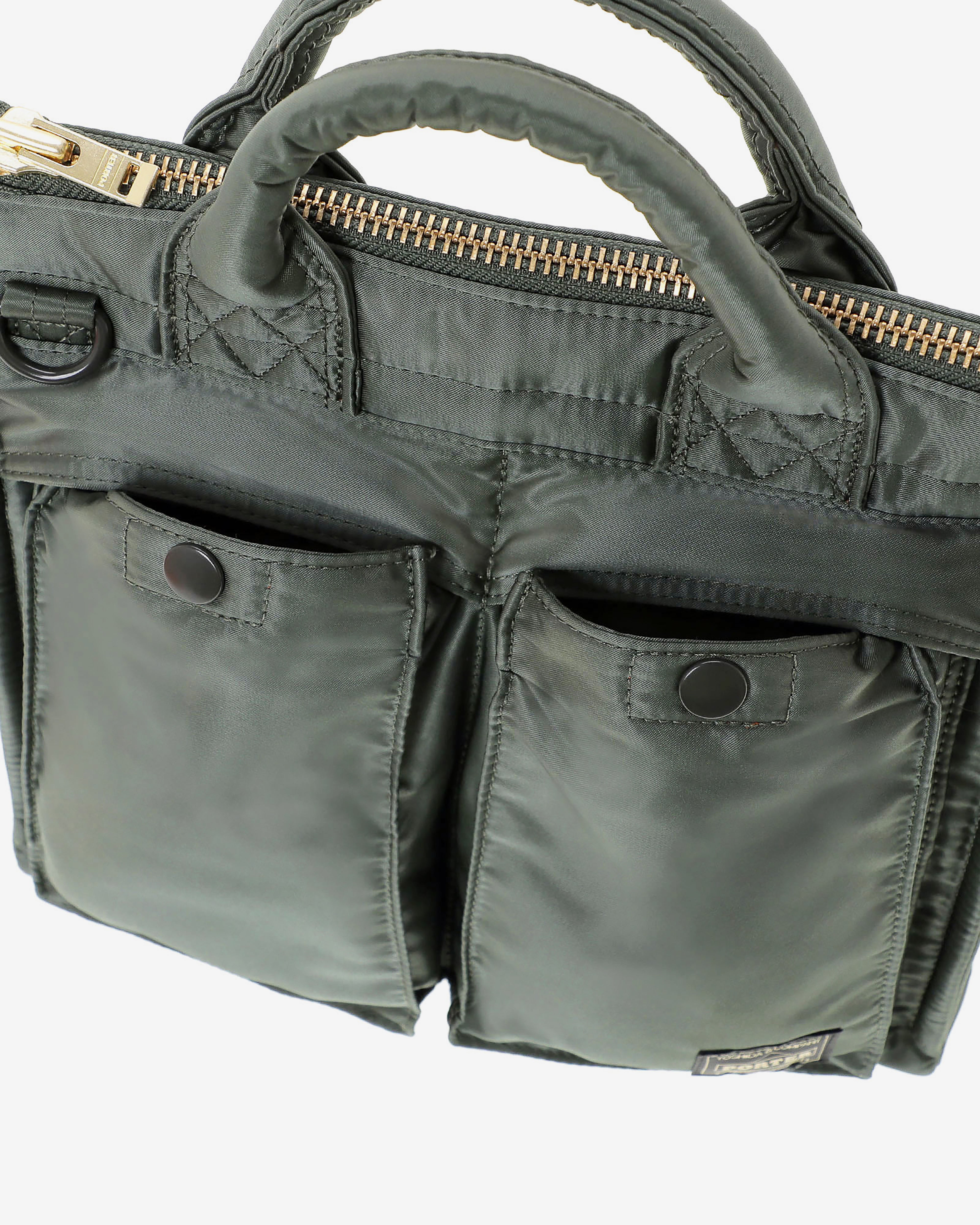 Porter Yoshida & Co.: Tanker Square Tote Bag (Green) | DSML E-SHOP