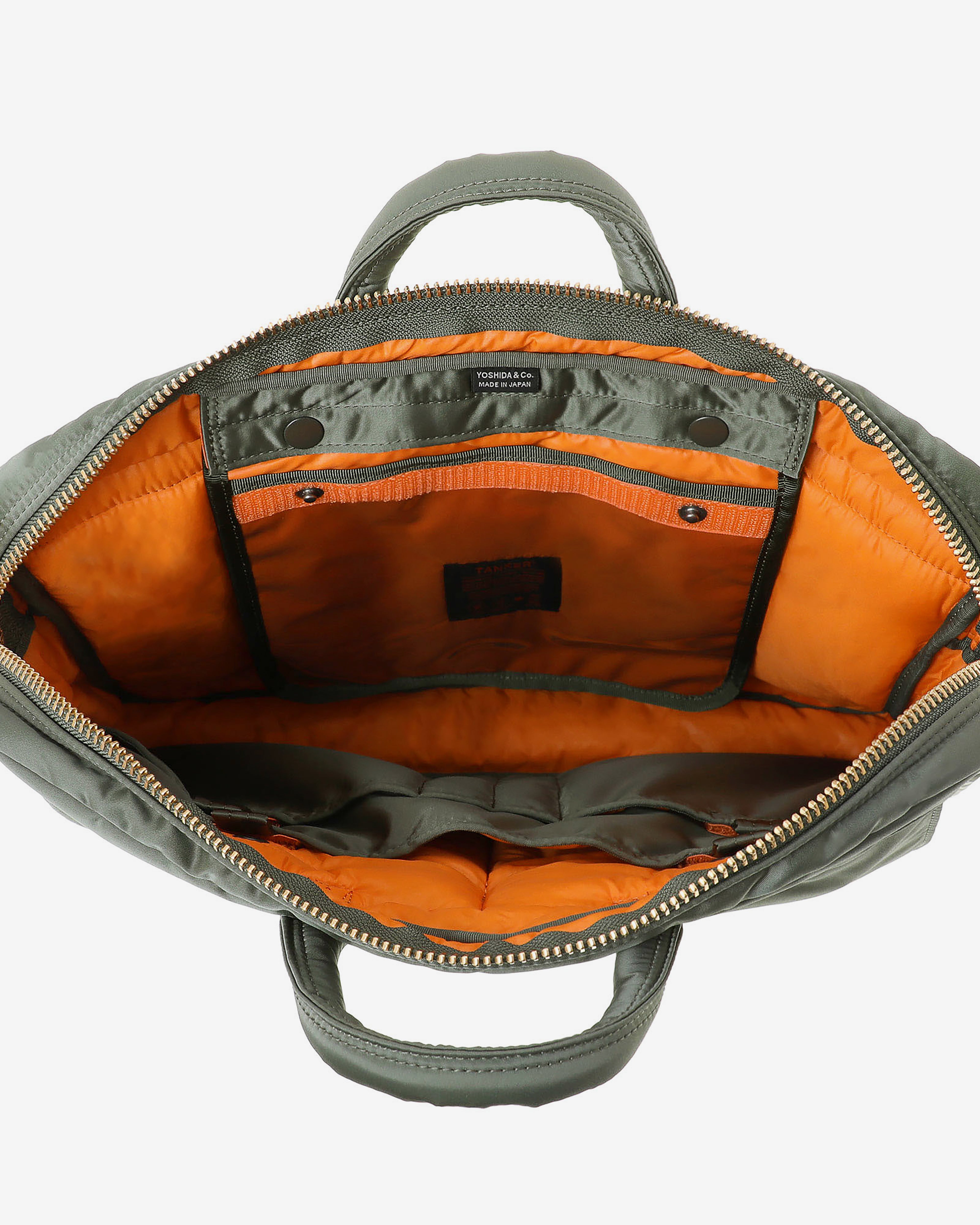 Porter Yoshida & Co.: Tanker 2Way Document Bag (Green) | Dover