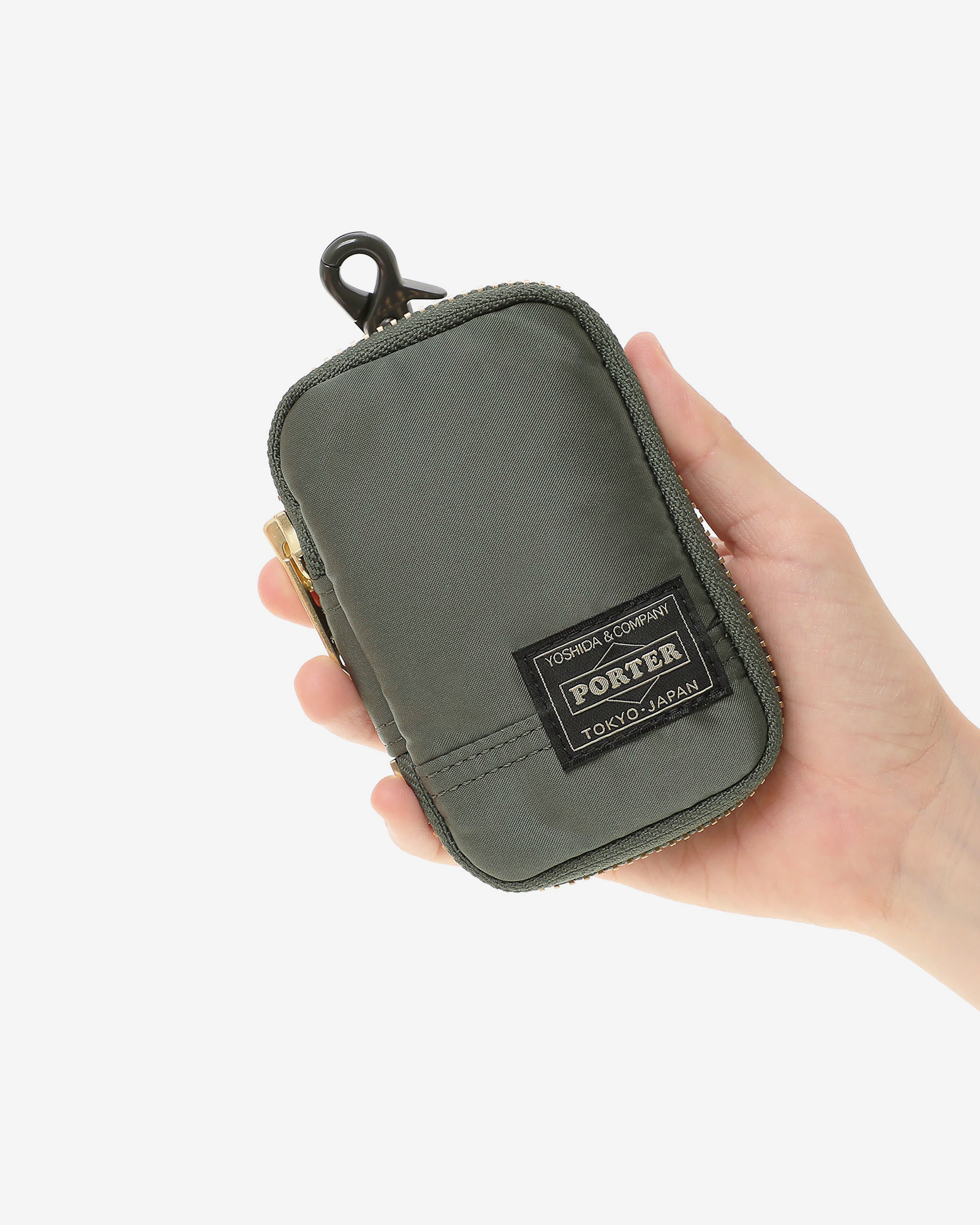 PORTER　キーパック　グリーン Porter-Yoshida & Co Tanker Wallet - Sage Green - 622-78167