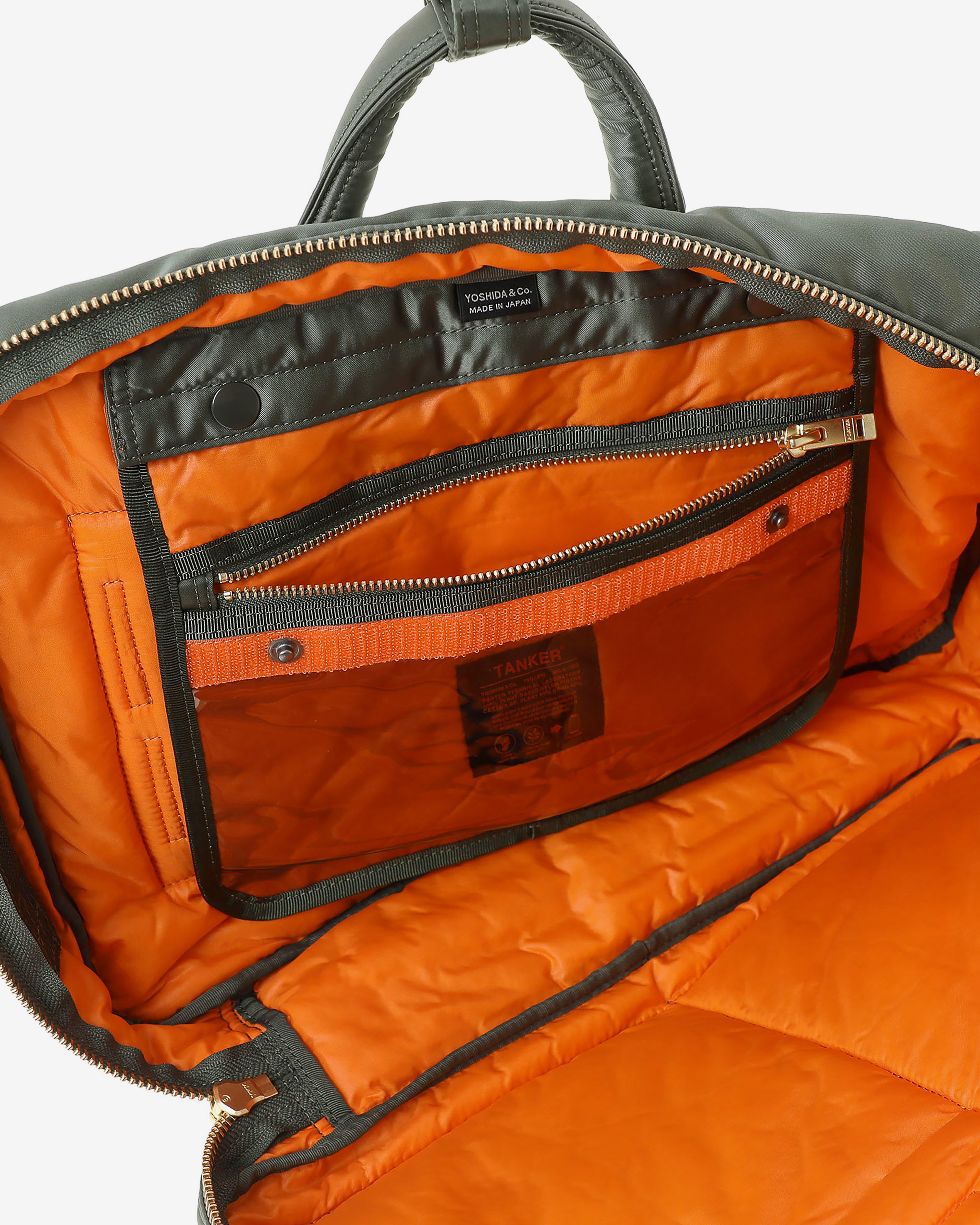 Porter Yoshida & Co.: Tanker 3Way Document Bag (Green) | Dover