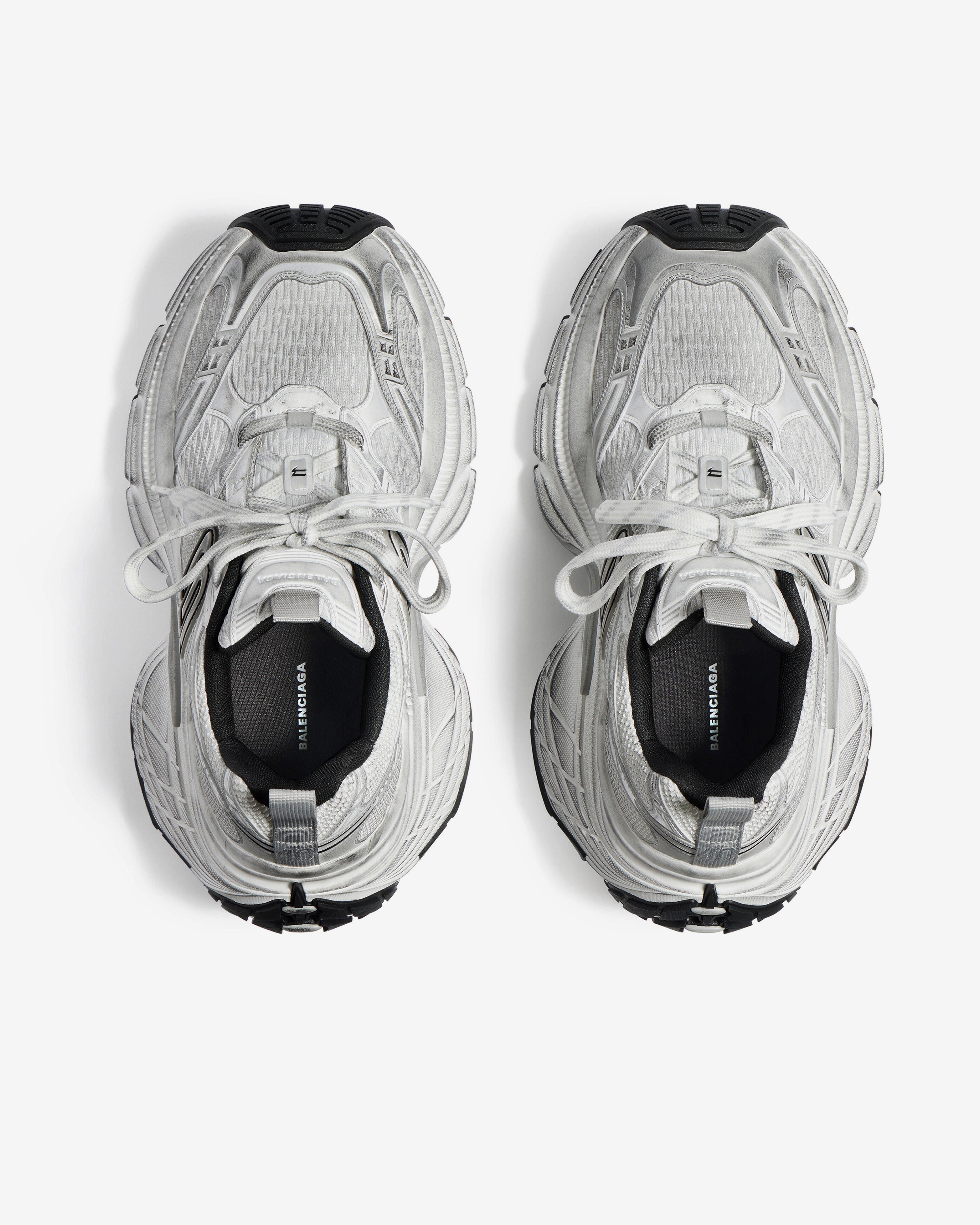 Balenciaga: Women's 10XL Trainers (White/Black/Gris) | DSML E-SHOP