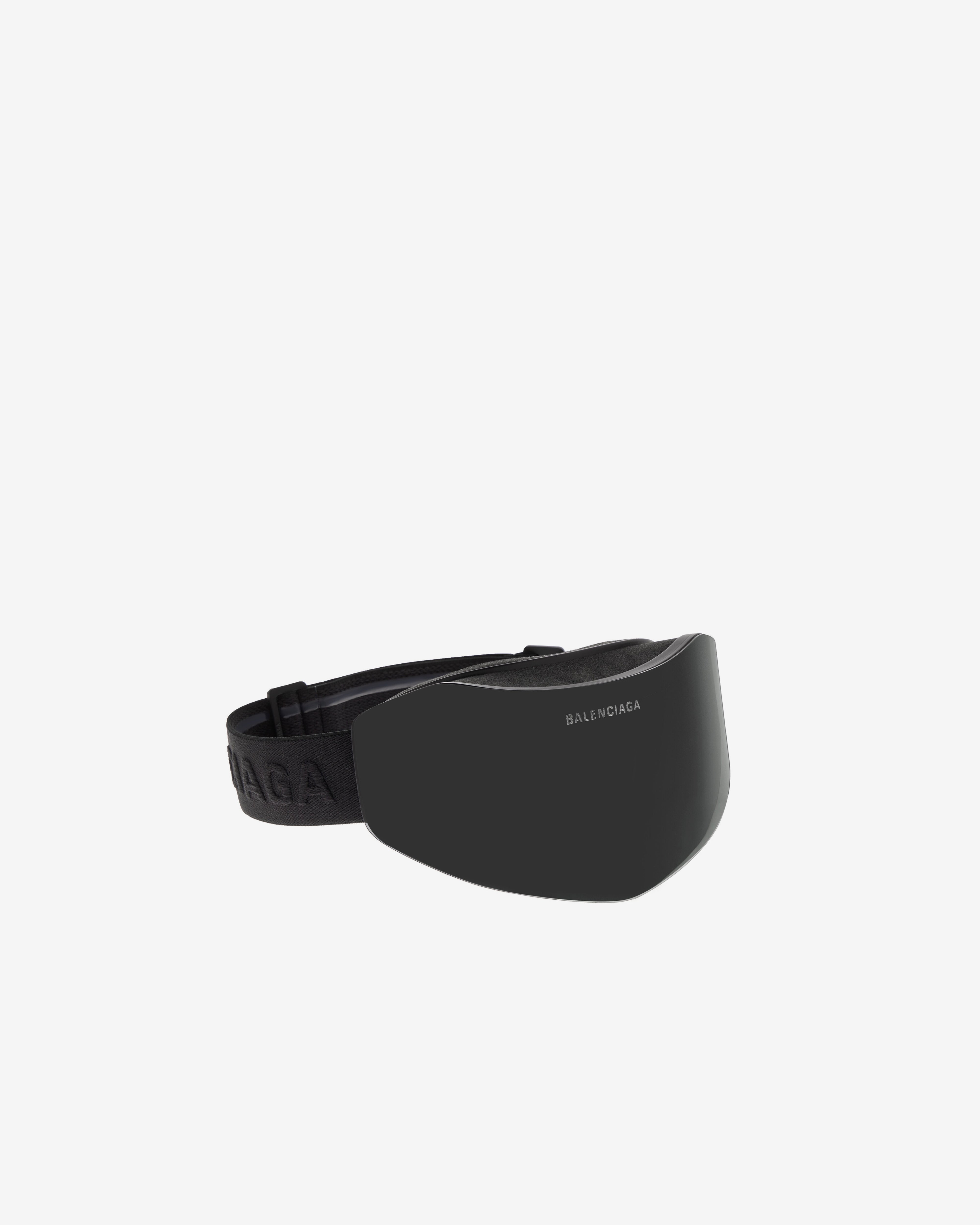 Balenciaga: Men's Ski Mask Goggles (Black) | DSML E-SHOP