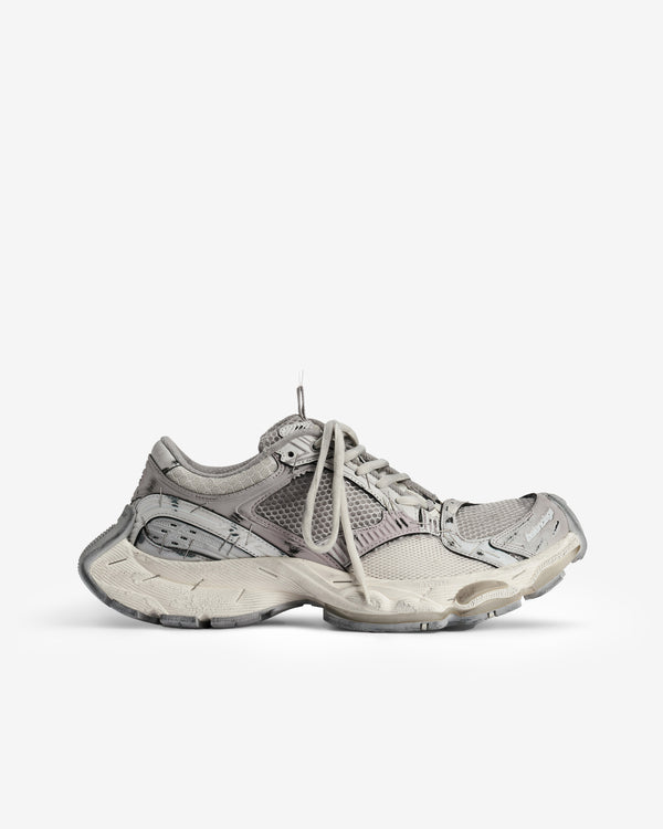 Balenciaga - Women's Stapler Trainers - (Beige/Grey)