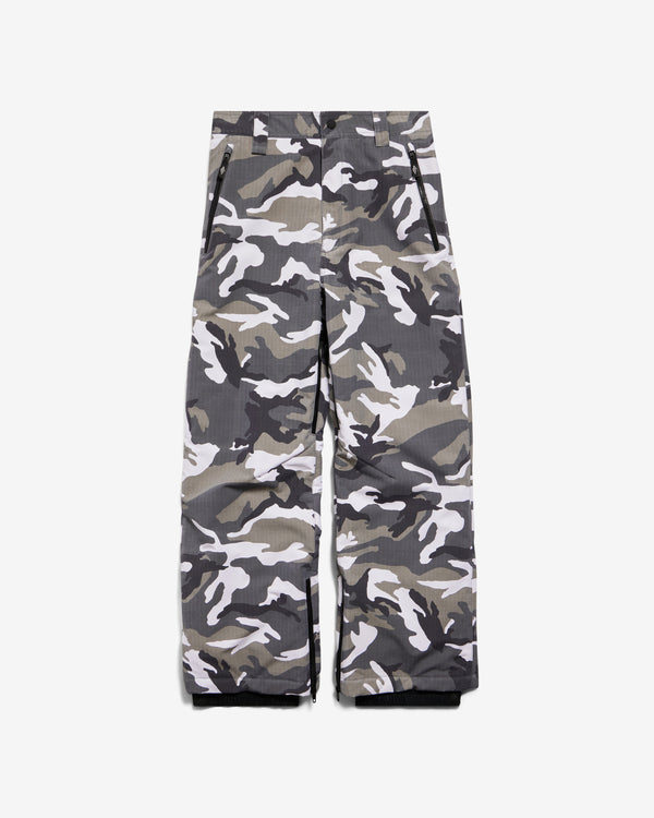 Balenciaga - Men's Ski Straight Pants - (Grey Camo)