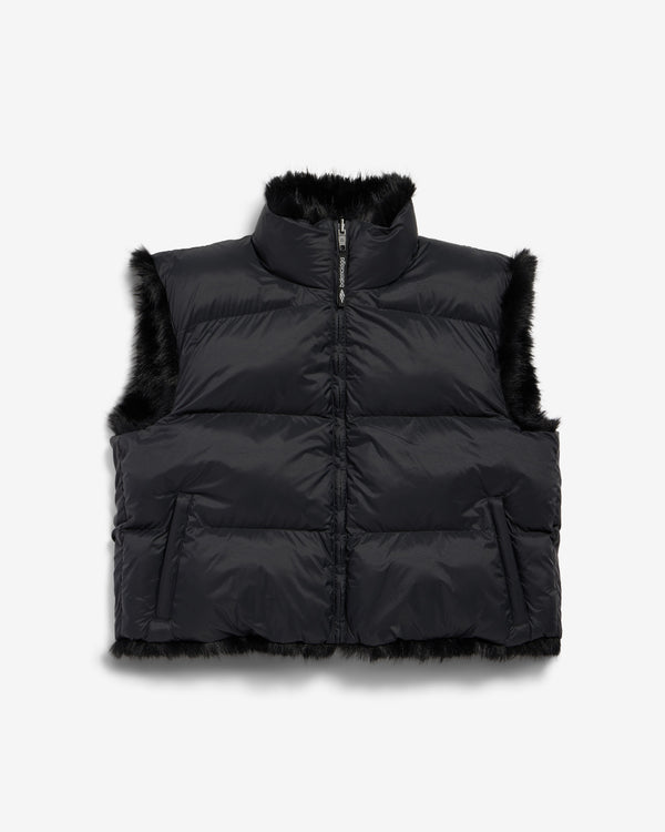 Balenciaga - Women's Ski Reversible Faux-Fur Jacket - (Black)