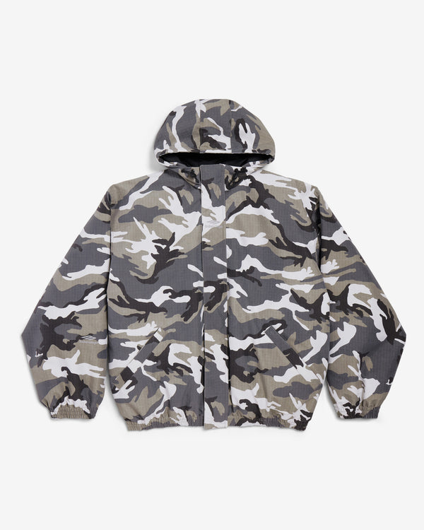 Balenciaga - Men's Camo Ski Parka - (Grey)