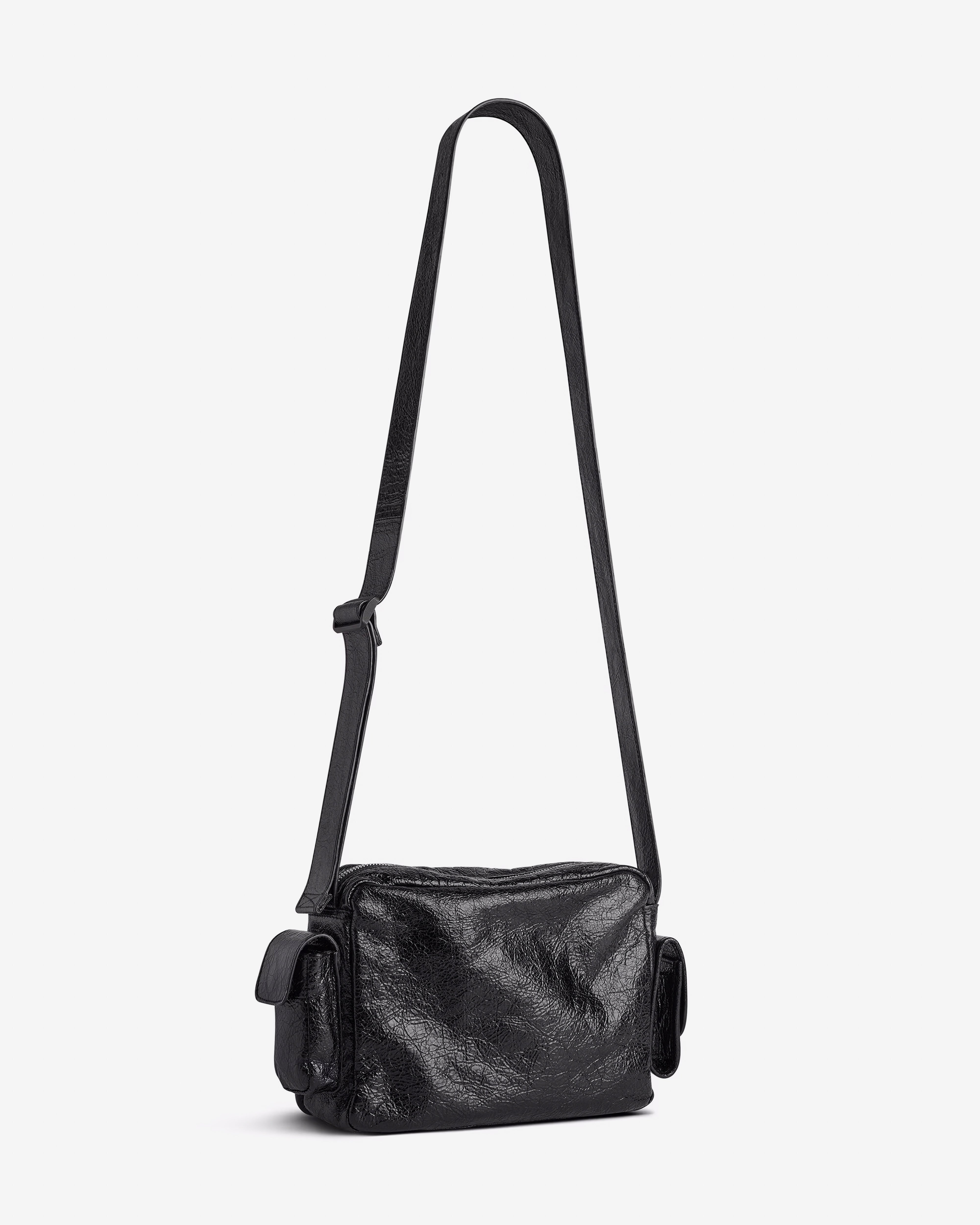 Balenciaga: Men's Superbusy Camera Bag (Black) | DSML E-SHOP