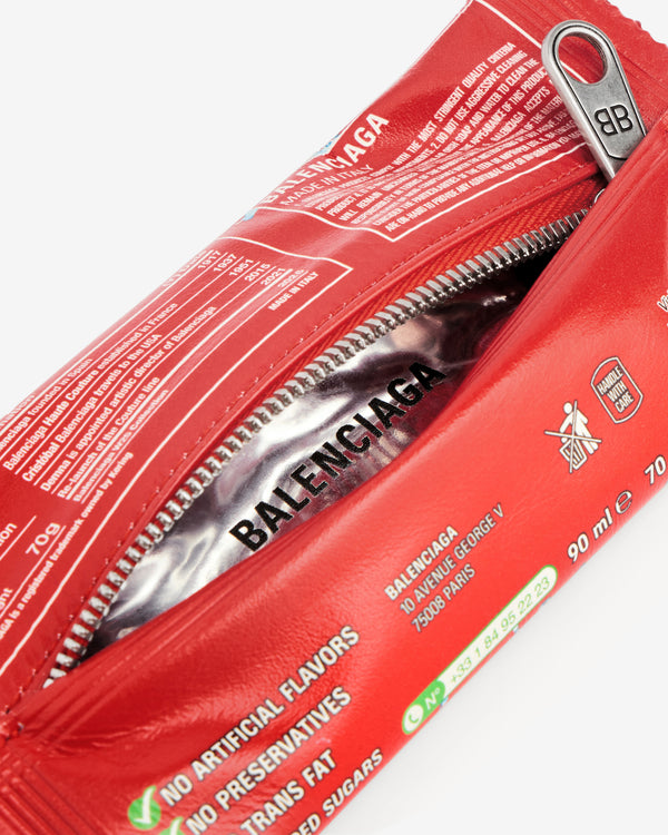 Balenciaga  - Men's Keyring Snack Pouch - (Red)