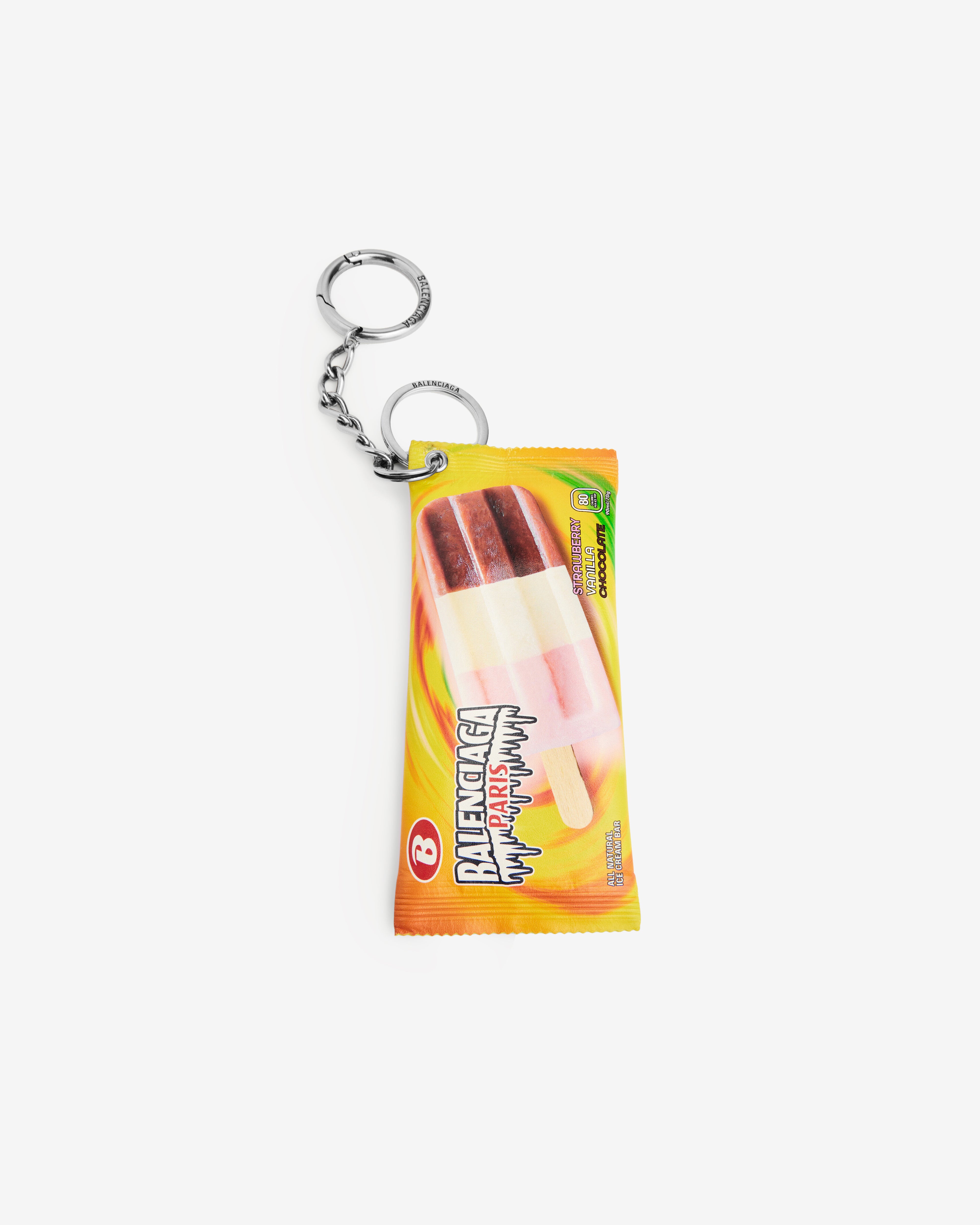 Balenciaga : Men's Keyring Snack Pouch (Yellow) | Dover Street