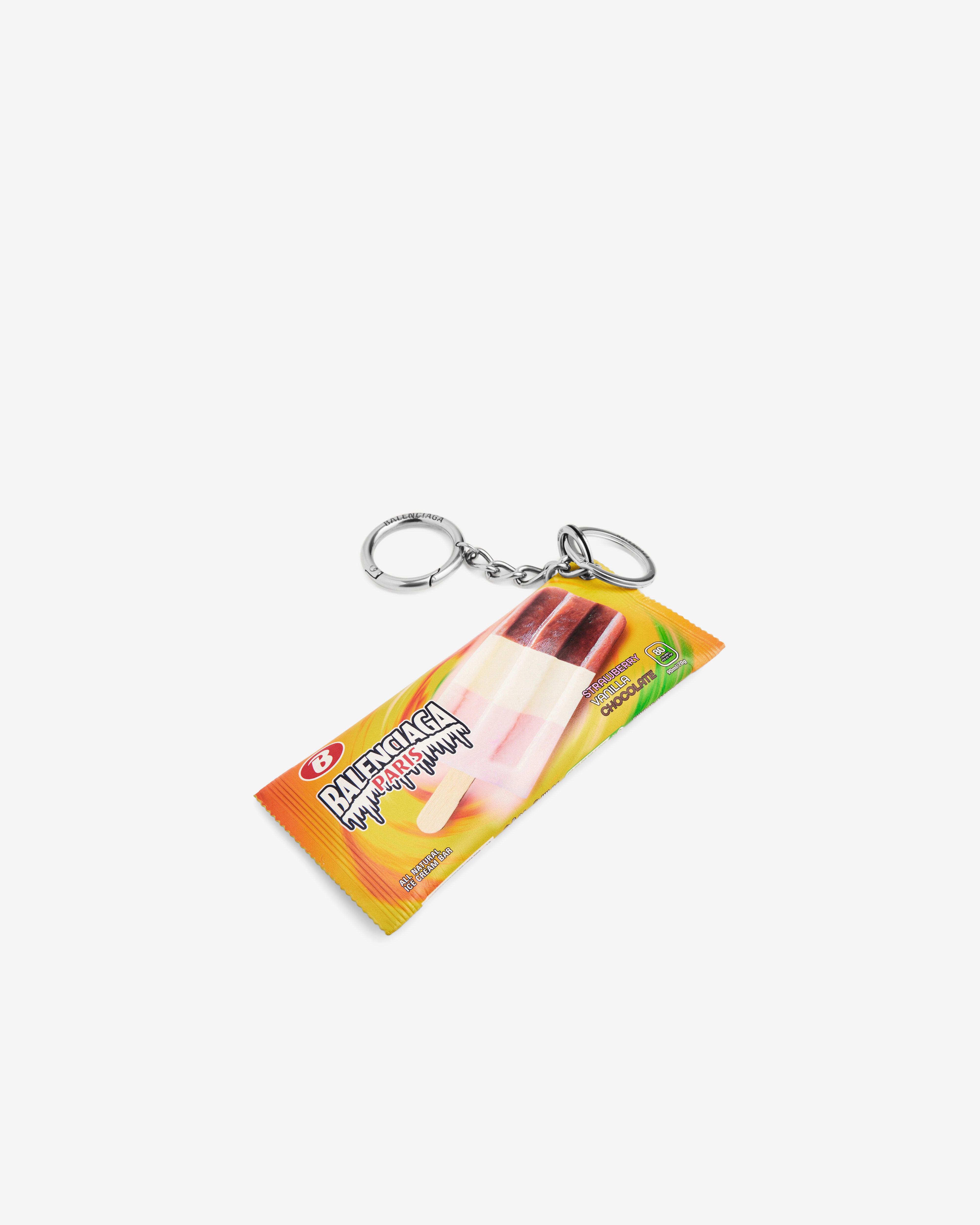 Balenciaga : Men's Keyring Snack Pouch (Yellow) | Dover Street