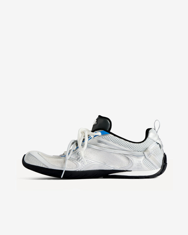 Balenciaga  - Men's Radar Gradient Line Trainers - (White/Grey)