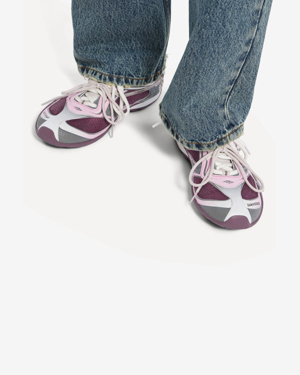 Balenciaga  - Women's Radar Gradient Line Trainers - (Purple/Grey)