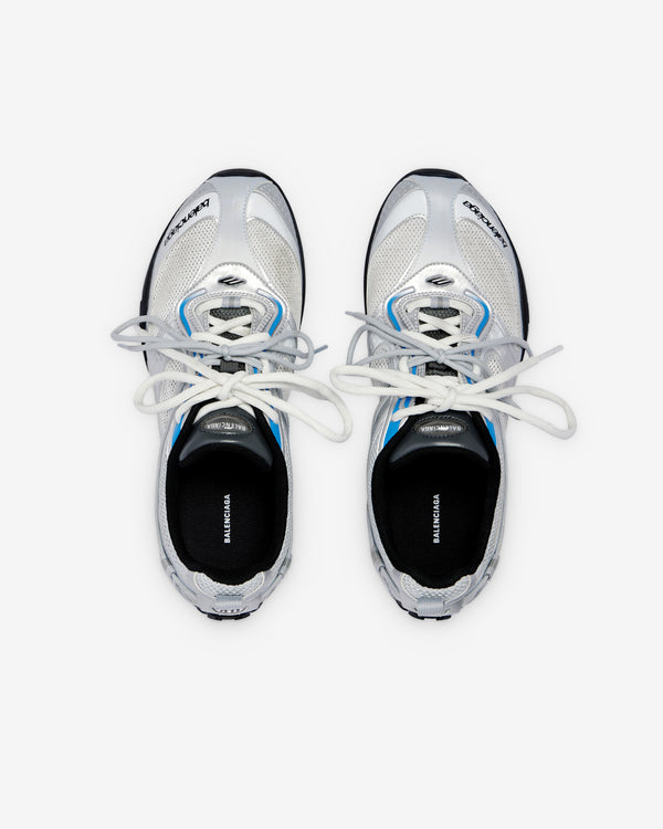 Balenciaga  - Women's Radar Gradient Line Trainers - (Grey/Silver)
