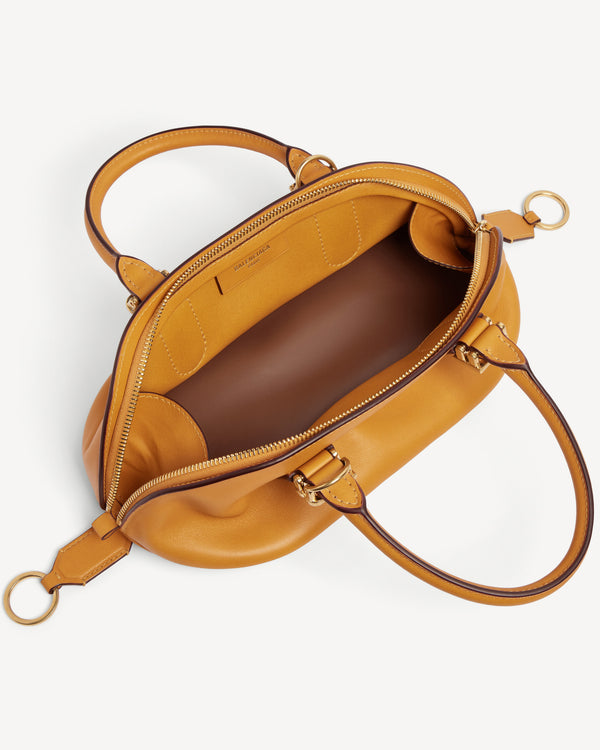 Balenciaga  - Women's Mini Bolero Bowling Bag - (Curry)