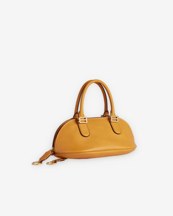 Balenciaga  - Women's Mini Bolero Bowling Bag - (Curry)