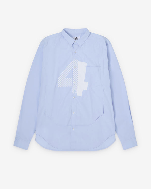 DSM Kei Ninomiya - Printed Bib Shirt - (Blue)