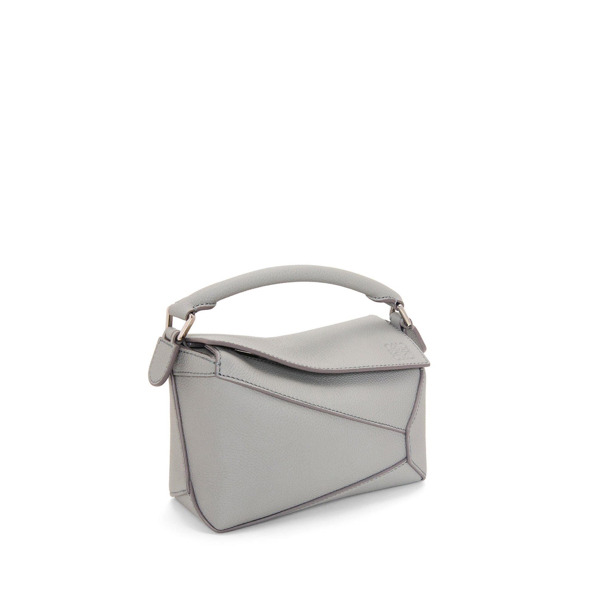 Loewe - Women’s Puzzle Edge Mini Bag - (Pearl Grey) view 3