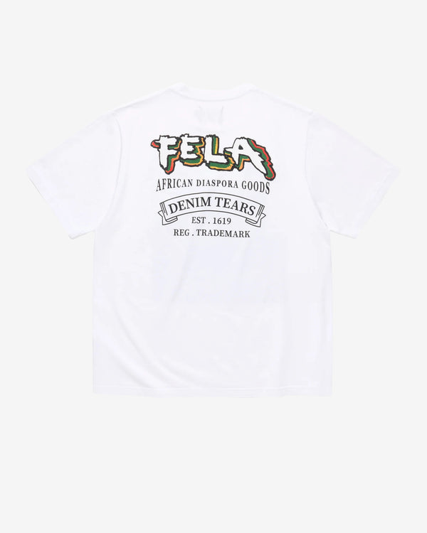 Denim Tears - Men's Fela Kuti T-Shirt - (White)