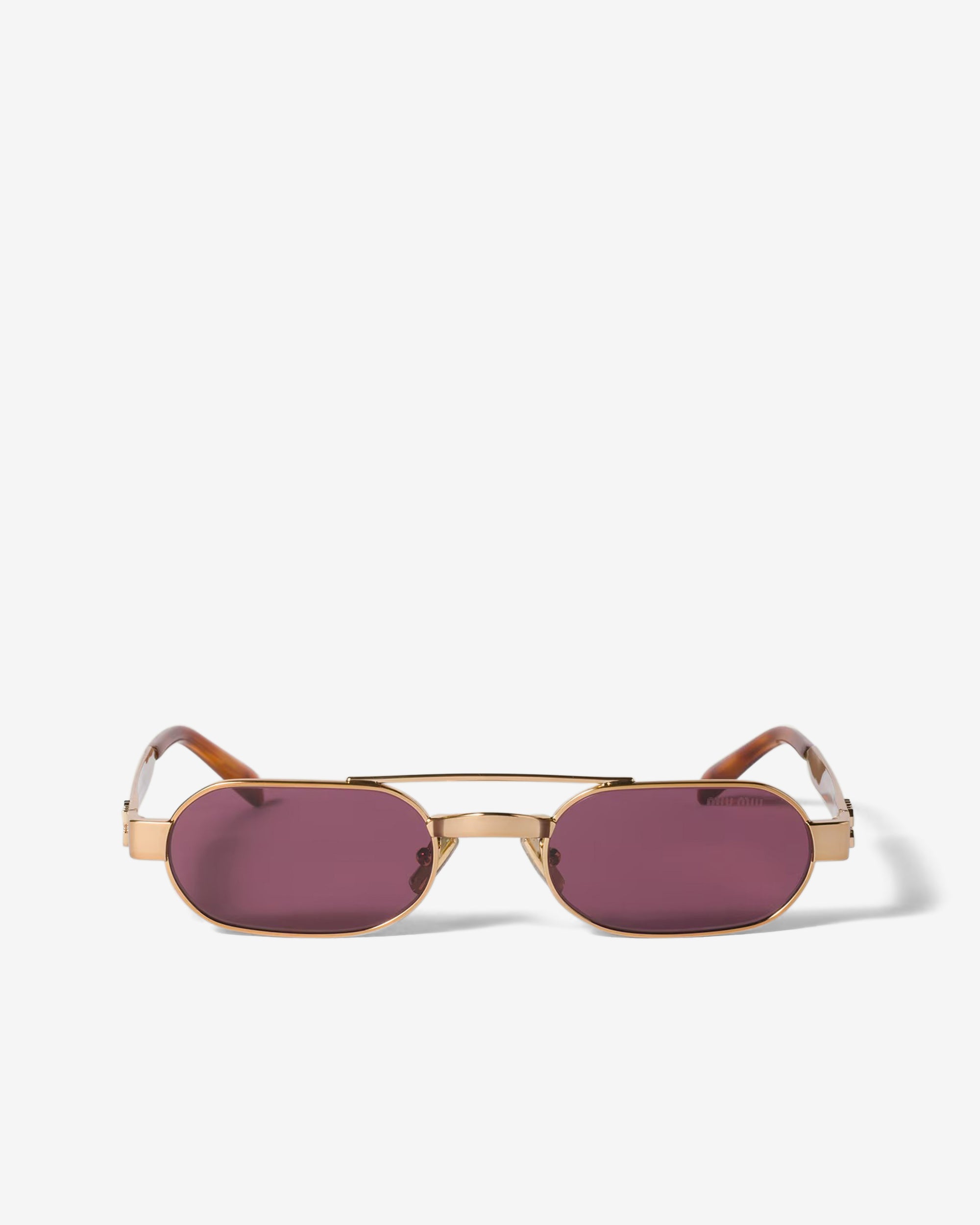 Miu Miu - Women's Envie Sunglasses - (Bio Marsala Red Lenses) view 1, Click to Zoom in