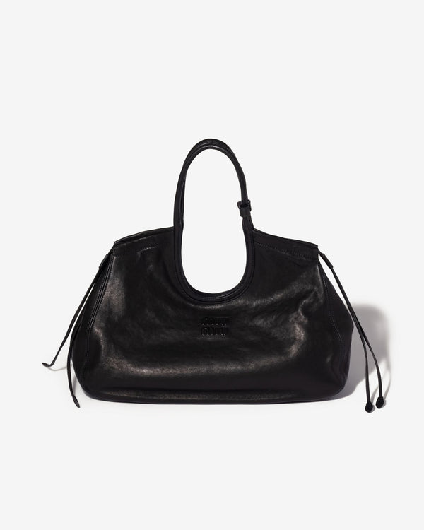 Miu Miu - Ivy Nappa Leather Shopping Bag - (Black)