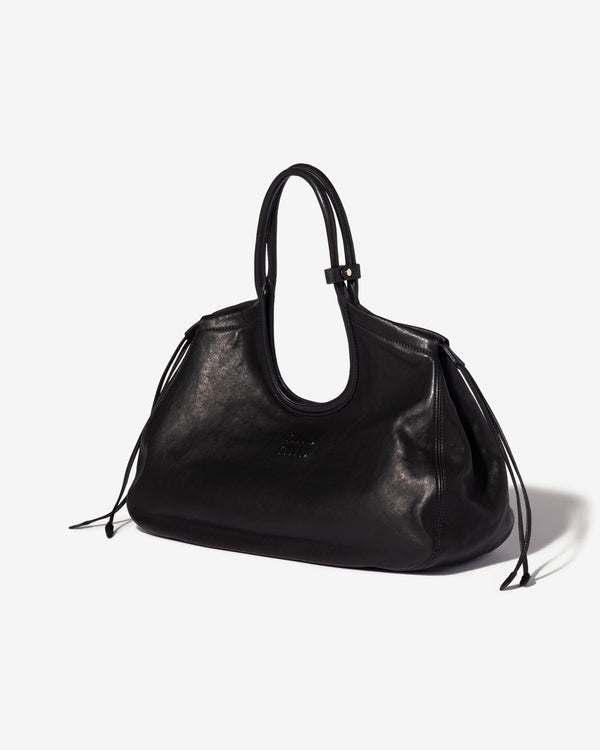 Miu Miu - Ivy Nappa Leather Shopping Bag - (Black)
