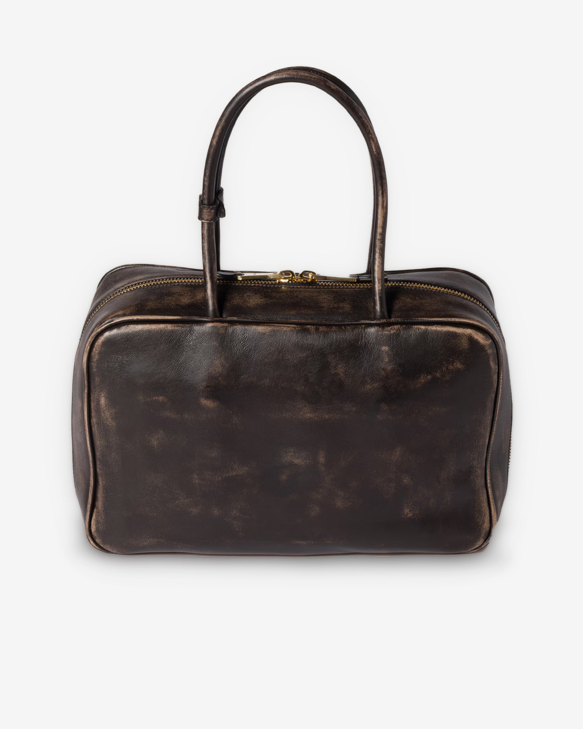 Miu Miu - Women’s Beau Nappa Leather Bag - (Coffee) view 3, Click to Zoom in