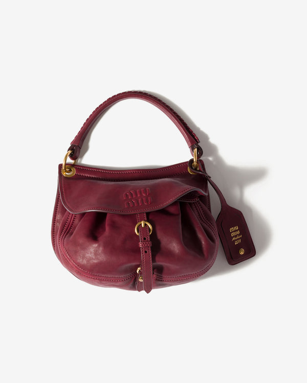 Miu Miu - Rendez-vous Nappa Leather Bag - (Amaranth Red)