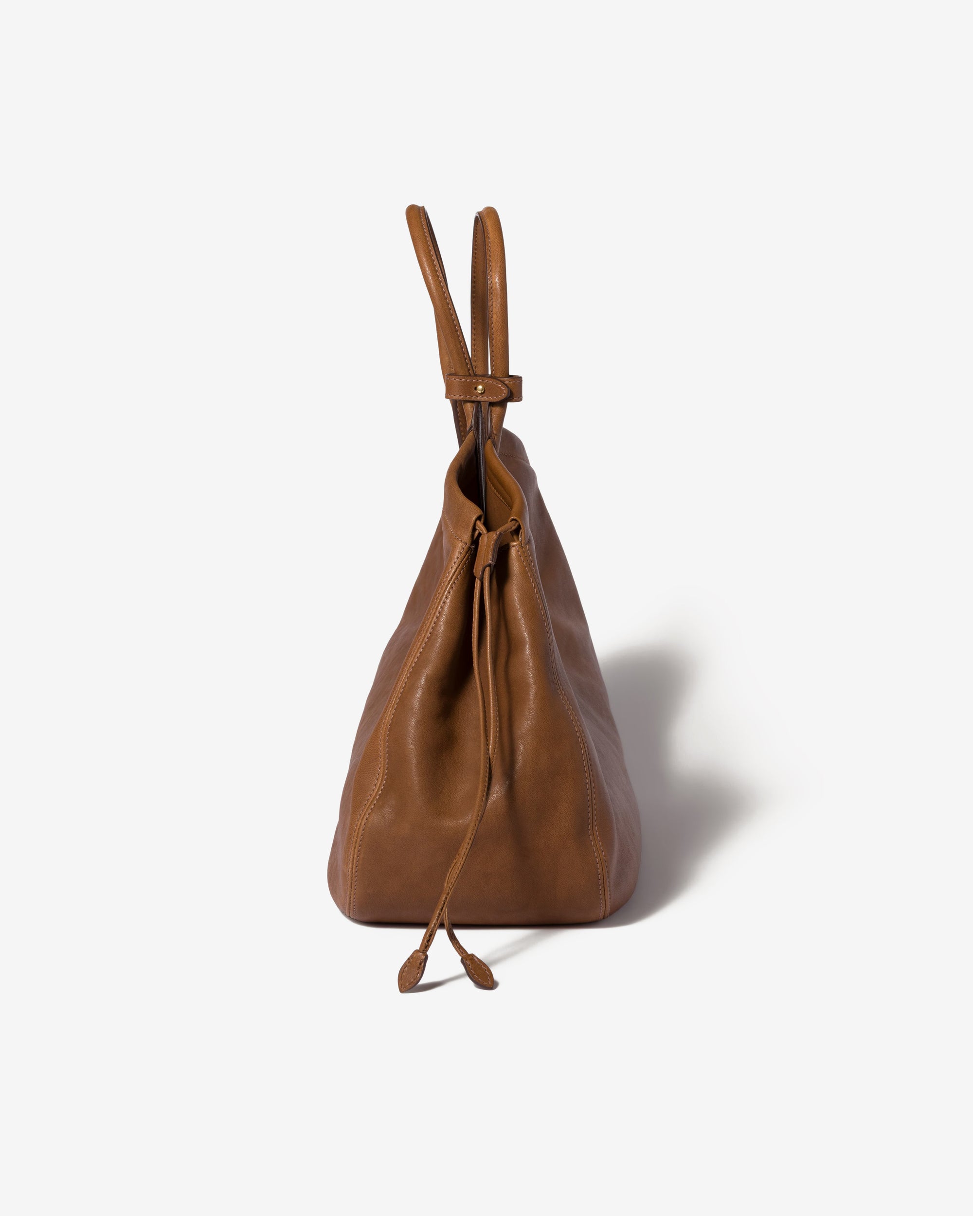 Miu Miu - Ivy Nappa Leather Shopping Bag - (Oak) view 4, Click to Zoom in