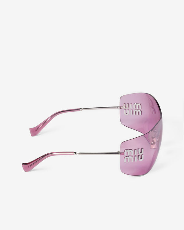 Miu Miu - Women's Aube Sunglasses - (Mirrored Gradient Azalea Lenses)