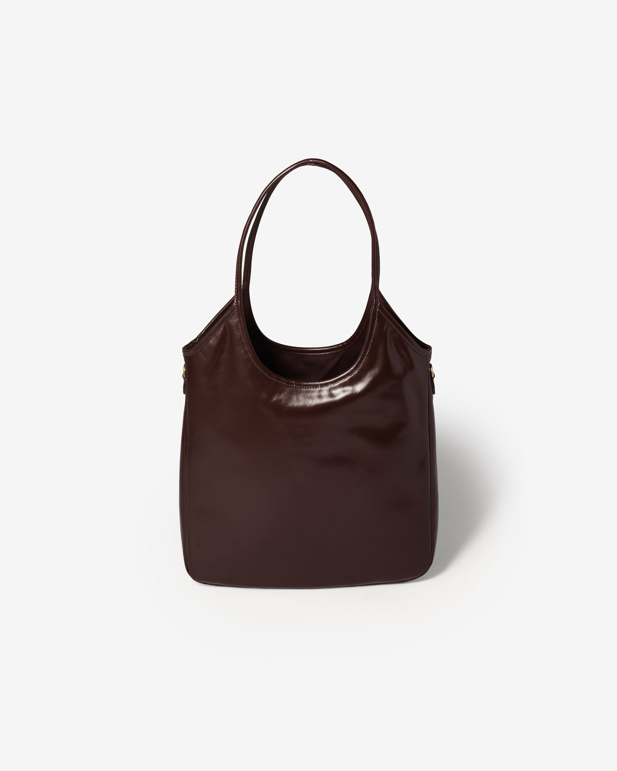 Miu Miu - Women's IVY Leather Bag - (Dark Brown) view 3, Click to Zoom in