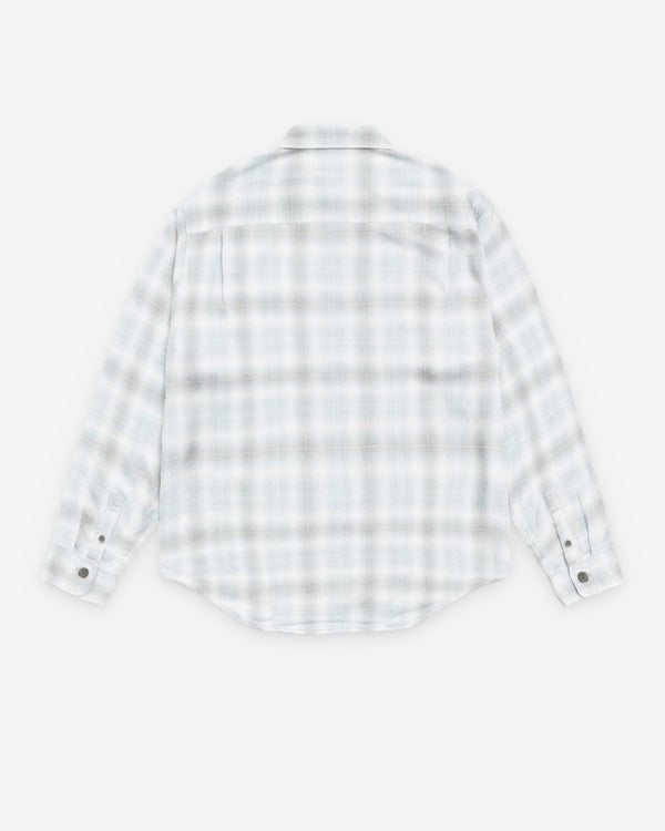 Stüssy - Men's Matthew Plaid Shirt - (Light Blue)