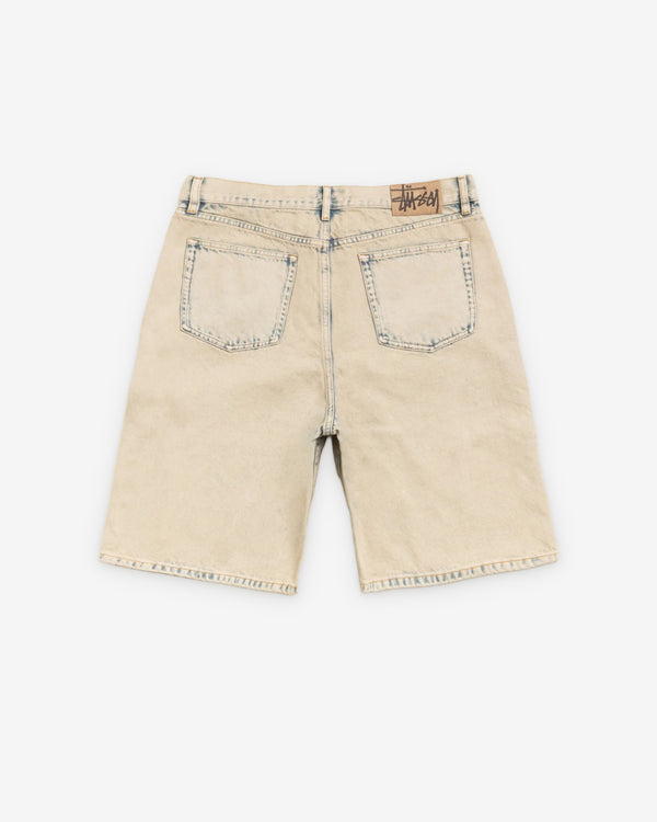 Stüssy - Men's Big Ol Shorts Resin Denim - (Resin Wash Khaki)