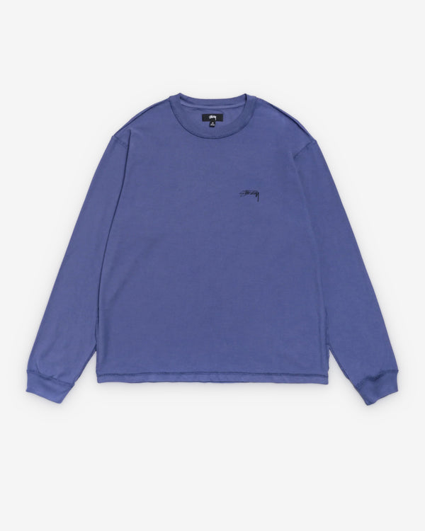 Stüssy - Men's Lazy Ls Tee - (Vintage Navy)