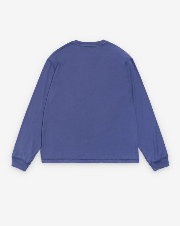 Stüssy - Men's Lazy Ls Tee - (Vintage Navy)
