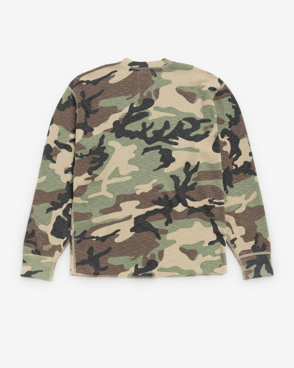 Stüssy - Men's Thermal - (Camo)