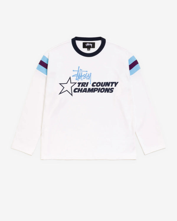 Stüssy - Men's Ringer Tee - (White)
