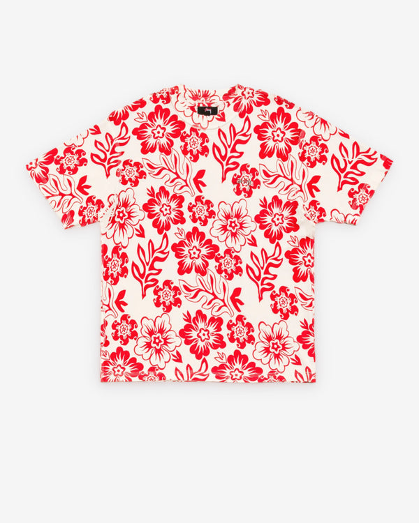 Stüssy - Men's Lazy Floral Tee - (White)