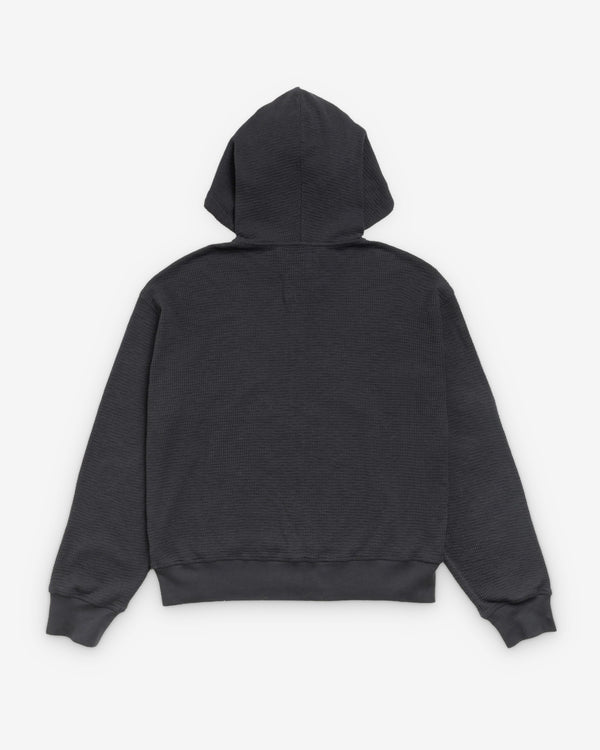 Stüssy - Men's Light Weight Thermal Hood - (Faded Black)