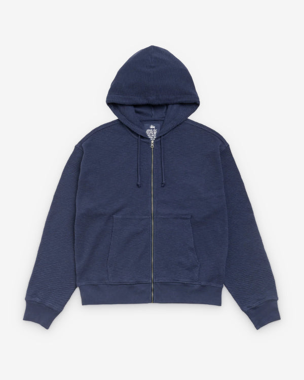 Stüssy - Men's Light Weight Thermal Hood - (Navy)