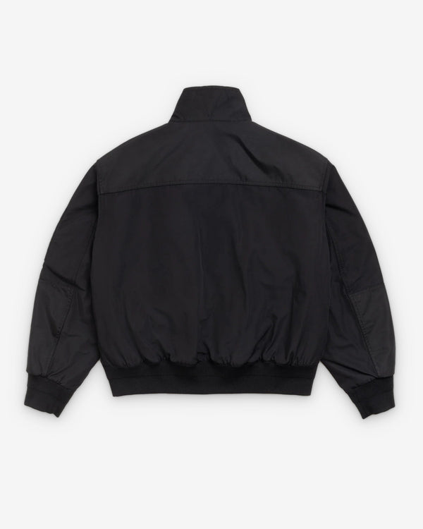 Stüssy - Men's Mock Neck Flight Bomber - (Black)