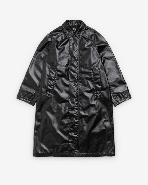 Stüssy - Men's Coated Field Coat - (Black)