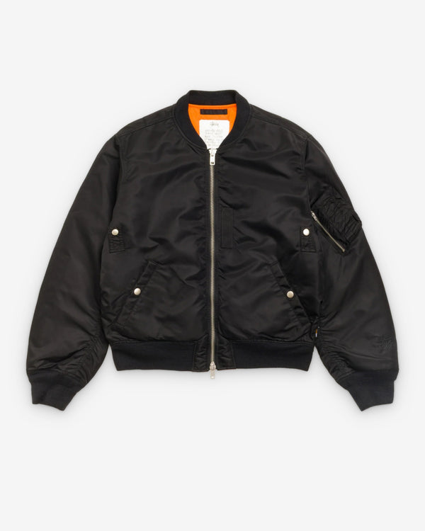 Stüssy - Men's MA-1 Bomber - (Black)
