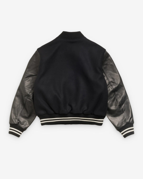 Stüssy - Men's Wool Varsity - (Black)