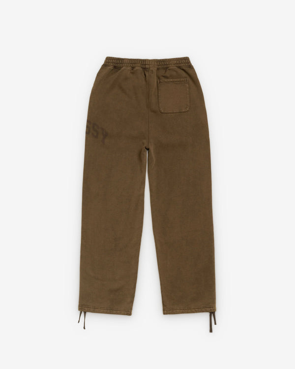 Stüssy - Men's Faded Graphic Fleece Pant - (Olive)