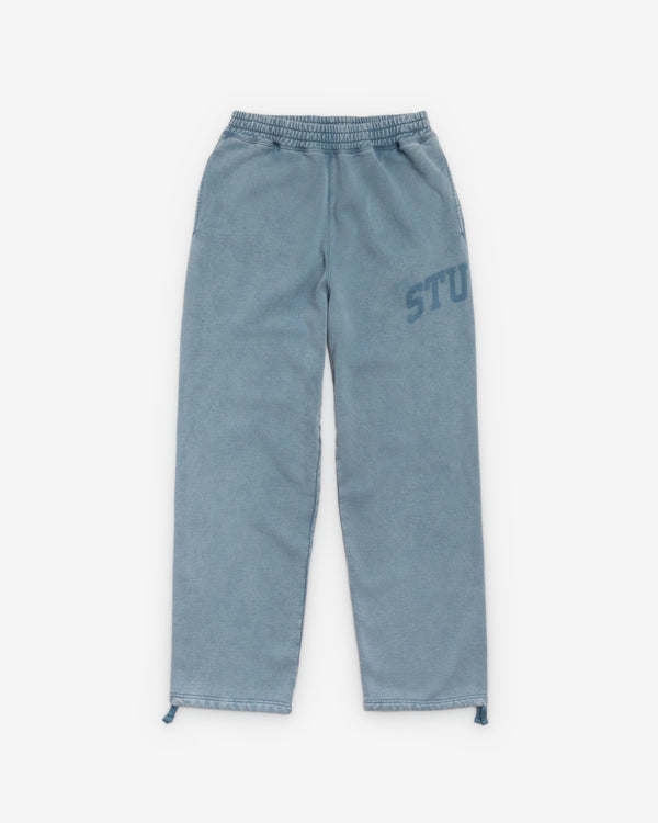 Stüssy - Men's Faded Graphic Fleece Pant - (Washed Navy)