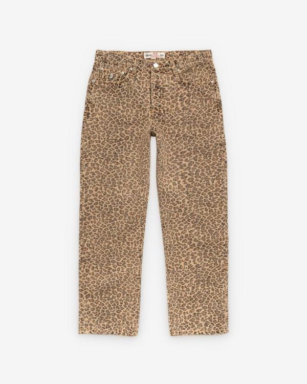 Stüssy - Men's New Classic Jeans Denim - (Leopard)