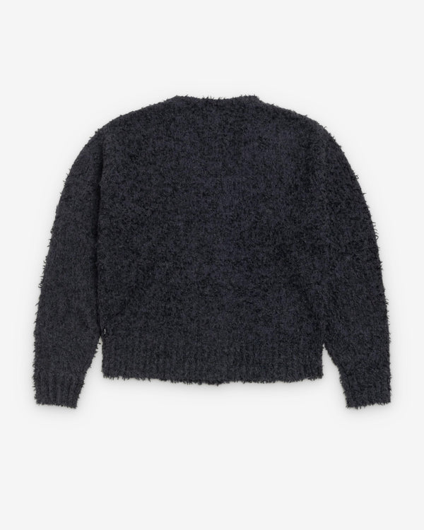 Stussy - Men's Textured Cardigan - (Black)
